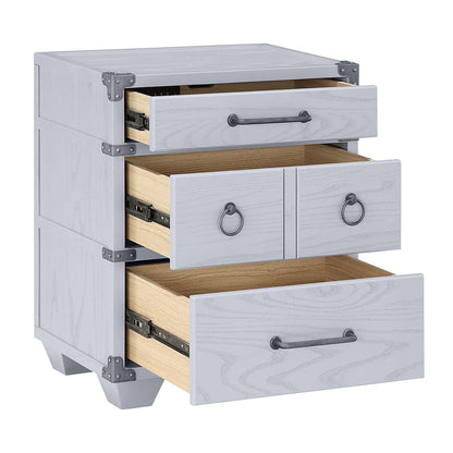 ACME Furniture - Orchest - Nightstand w/USB - Gray - 36138 view 4