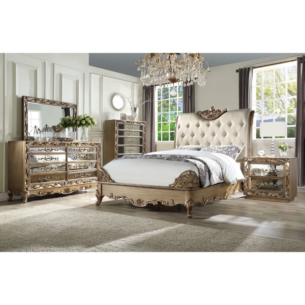 ACME Furniture - Orianne - Chest - Antique Gold - 23796 view 2