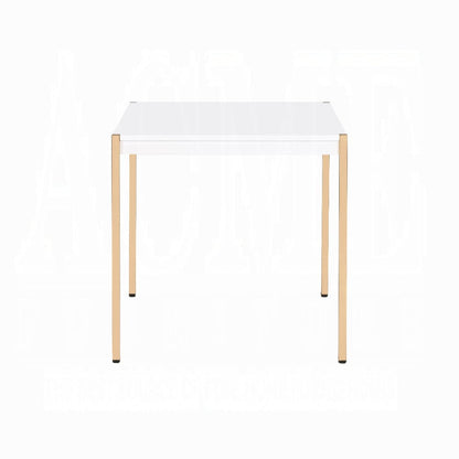ACME Furniture - Otrac End Table - White & Gold - LV00035 view 2