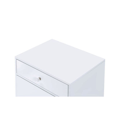 ACME Furniture - Ottey - Cabinet - White High Gloss & Gold - 92543 view 8