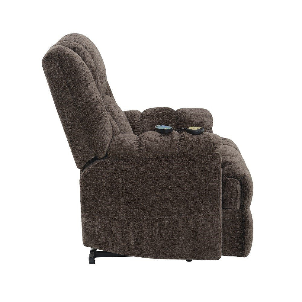 ACME Furniture - Pacay - Power Motion Recliner w/Lift, Heating & Massage - LV02998OK view 4