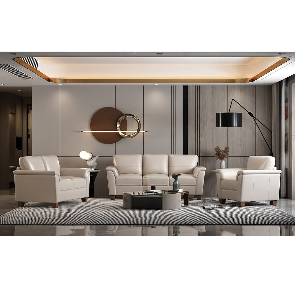 ACME Furniture - Pacific Palisades - Loveseat - Beige Top Grain Leather  - LV01300 view 6