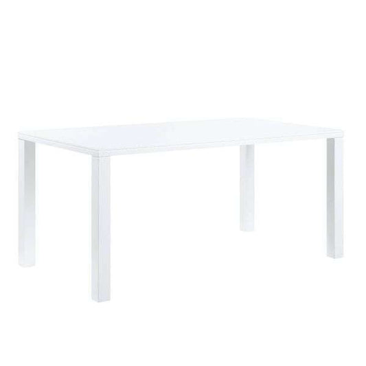ACME Furniture - Pagan Dining Table - White High Gloss - DN00740 veiw 1