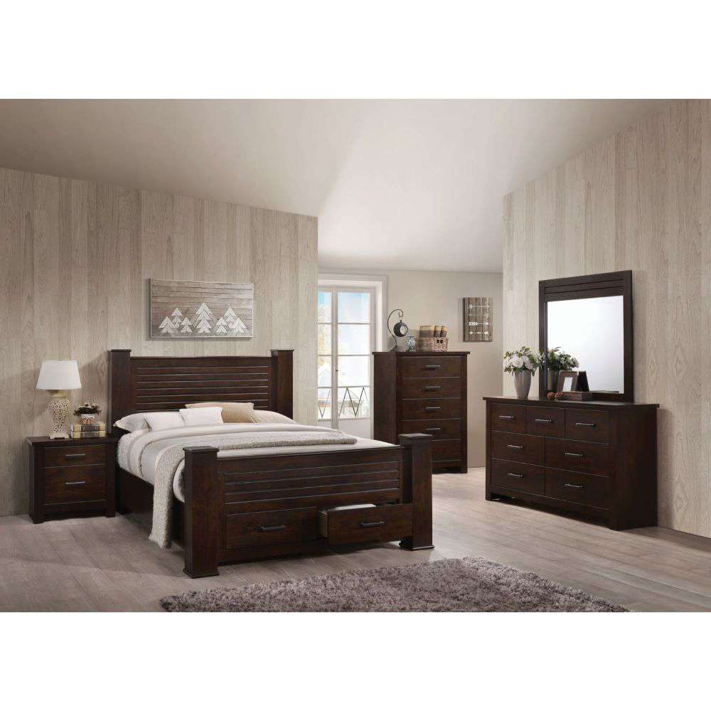 ACME Furniture - Panang Eastern King Bed w/Storage - 23367EK veiw 2