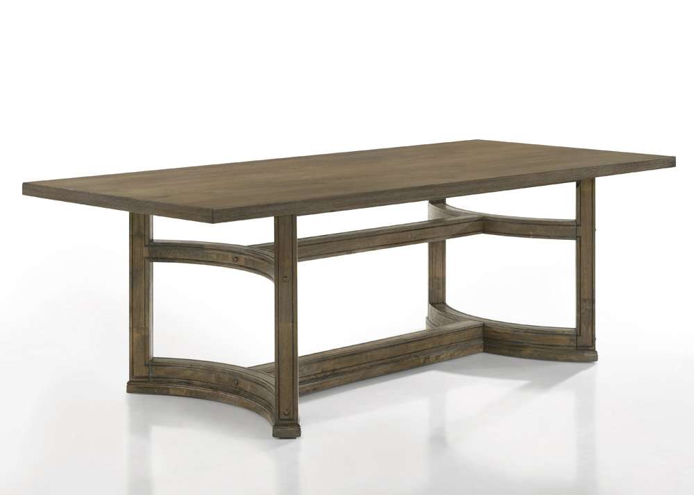 ACME Furniture - Parfield Dining Table - Weathered Oak - DN01807 view 1
