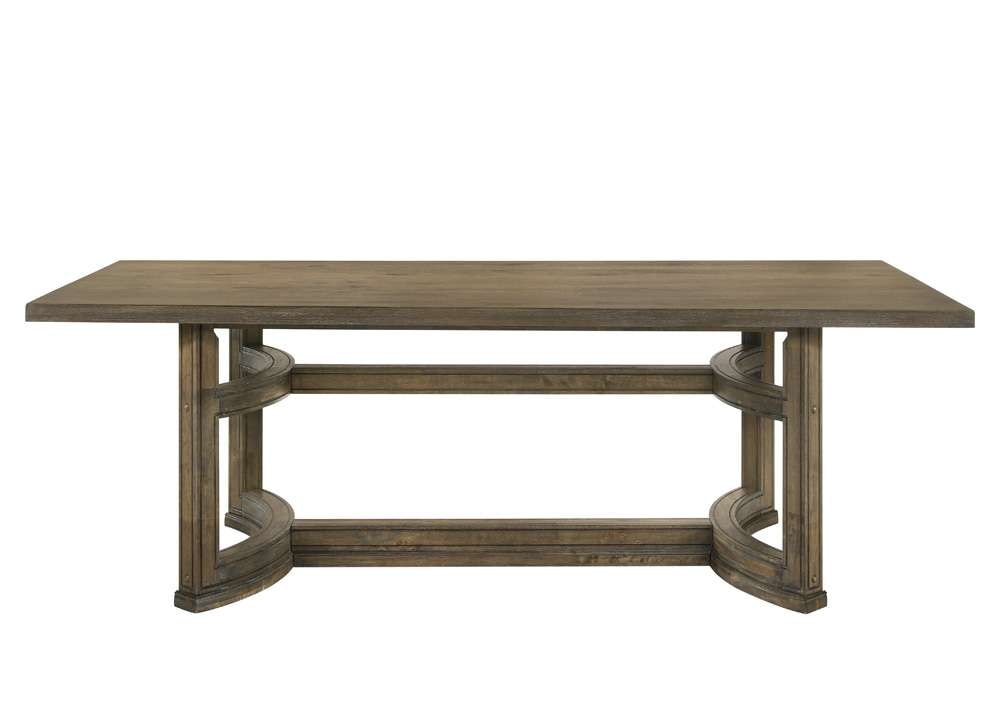 ACME Furniture - Parfield Dining Table - Weathered Oak - DN01807 view 2