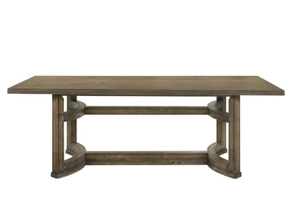 ACME Furniture - Parfield Dining Table - Weathered Oak - DN01807 view 2