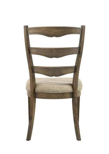 ACME Furniture - Parfield Side Chair (Set of 2) - Weathered Oak - DN01808 view 4