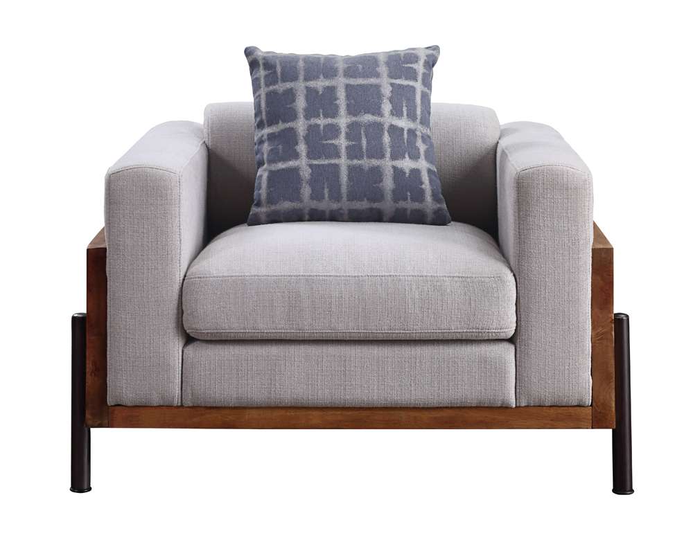 ACME Furniture - Pelton Chair w/1 Pillow - 54892 veiw 2