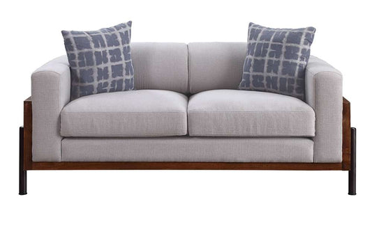 ACME Furniture - Pelton Loveseat w/Pillows - 54891 veiw 2