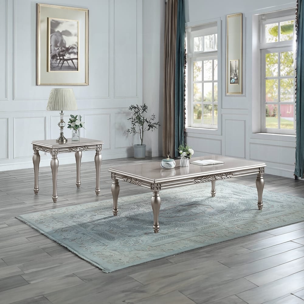ACME Furniture - Pelumi Coffee Table - Platinum - LV01115 view 5