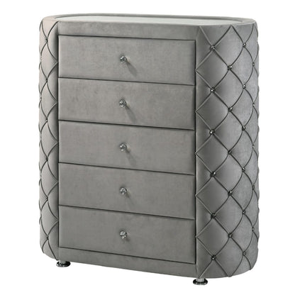 ACME Furniture - Perine - Chest - Gray Velvet - BD01066 view 1