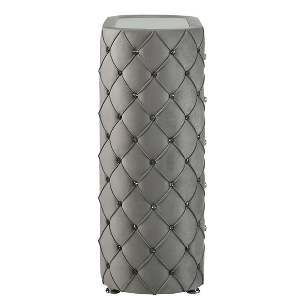 ACME Furniture - Perine - Chest - Gray Velvet - BD01066 view 4