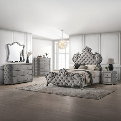 ACME Furniture - Perine - Chest - Gray Velvet - BD01066 view 6