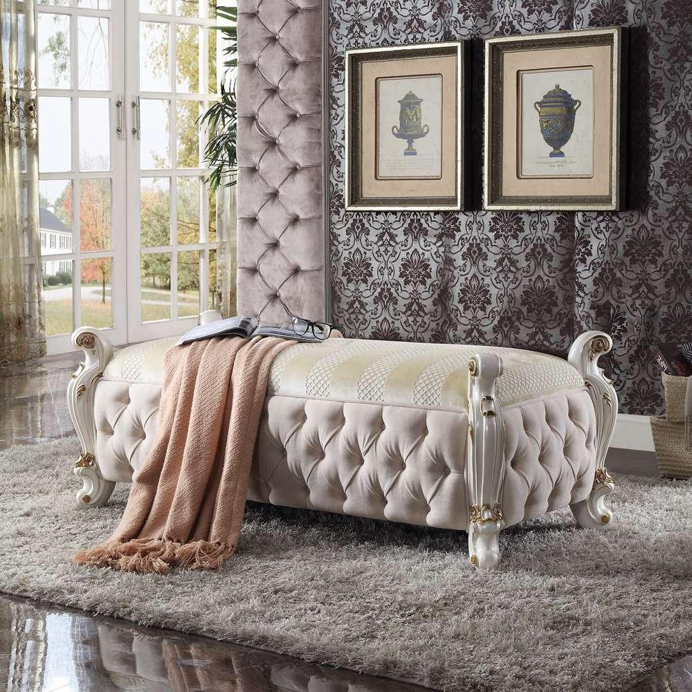 ACME Furniture - Picardy Bench - 27886 veiw 1