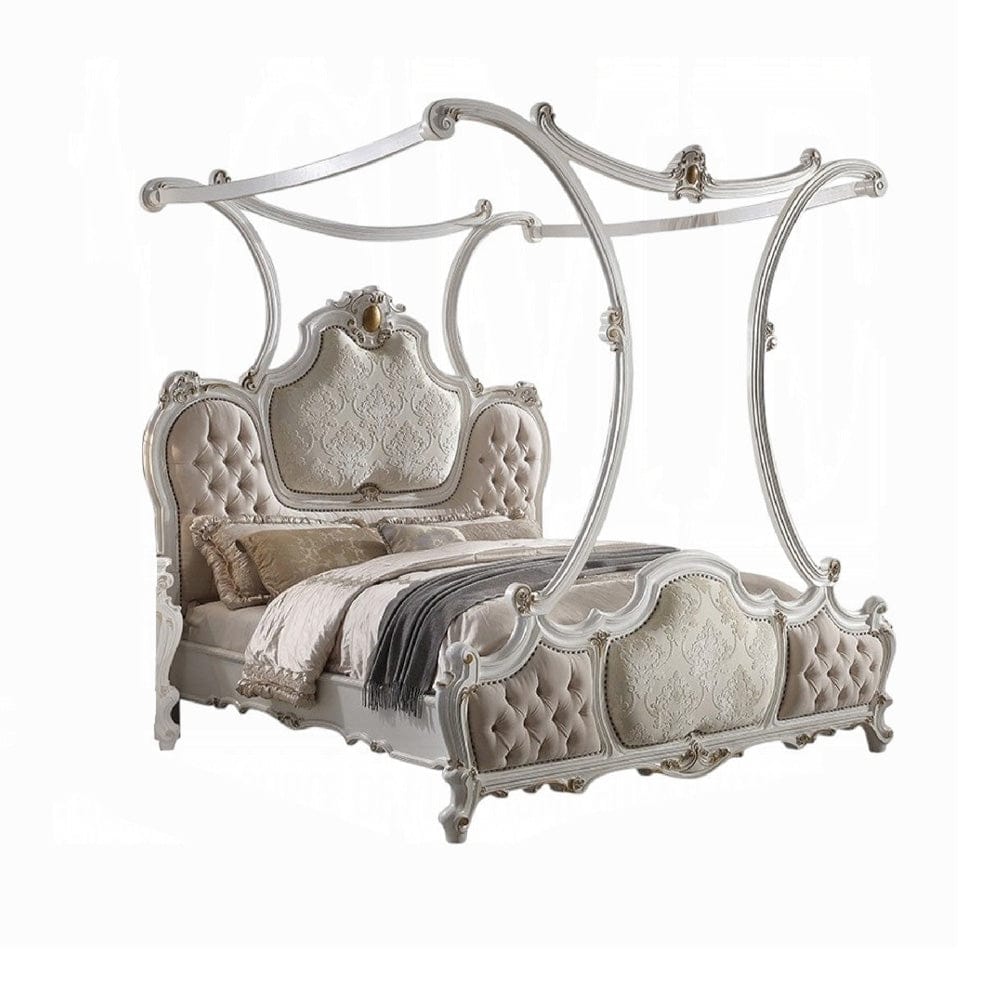 ACME Furniture - Picardy California King Bed w/Canopy - 28204CK view 1