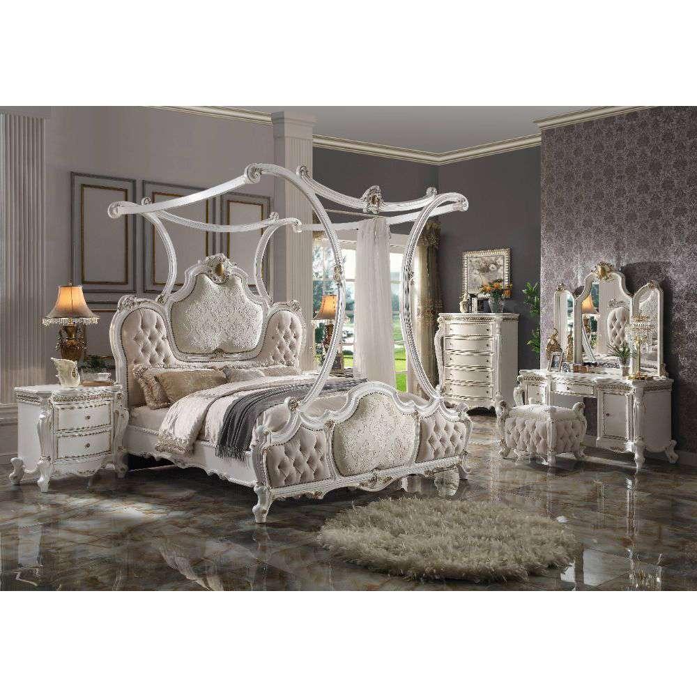 ACME Furniture - Picardy California King Bed w/Canopy - 28204CK veiw 2