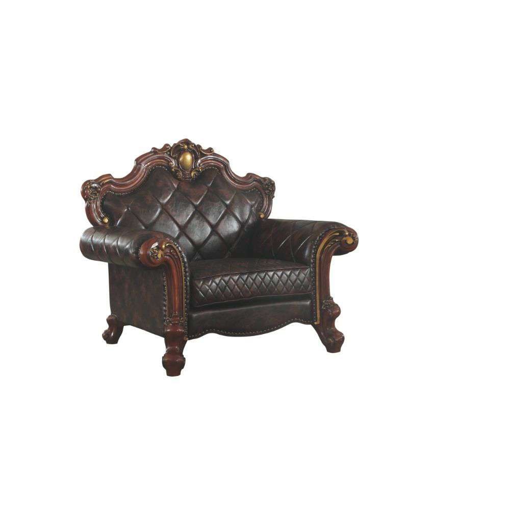 ACME Furniture - Picardy Chair w/1 Pillow - 58222 veiw 1