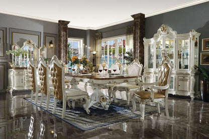 ACME Furniture - Picardy Dining Table w/Double Pedestal - 63460 view 2