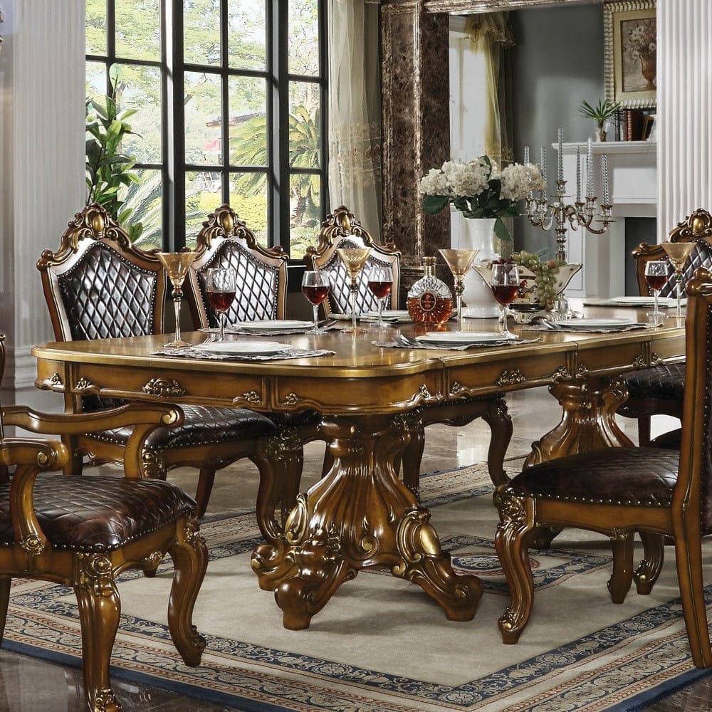 ACME Furniture - Picardy Dining Table - 68220 view 5