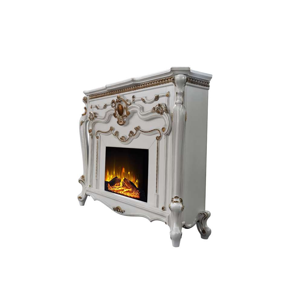 ACME Furniture - Picardy Fireplace - Antique Pearl - AC01345 veiw 2
