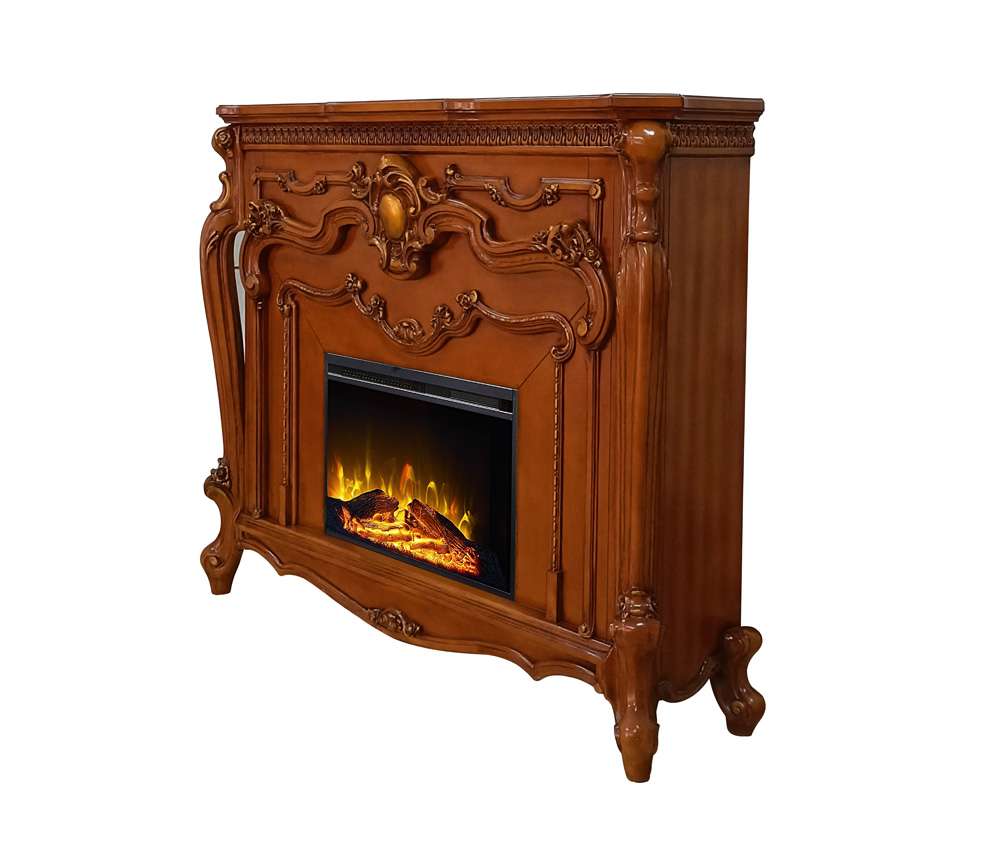 ACME Furniture - Picardy Fireplace - Honey Oak - AC01344 veiw 2
