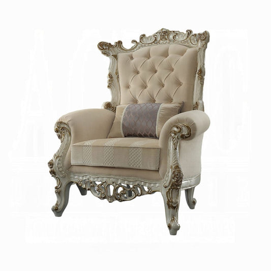 ACME Furniture - Picardy II Accent Chair w/1 Pillow - 53463 view 1