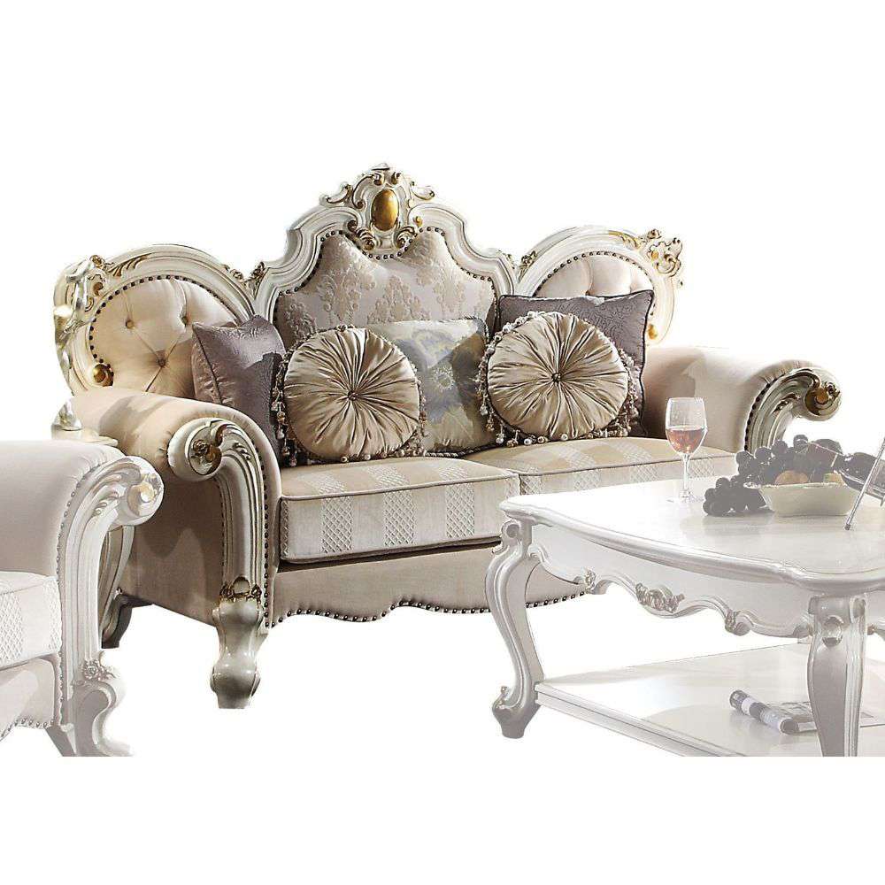 ACME Furniture - Picardy Loveseat (w/5 Pillows) - 55461 view 1