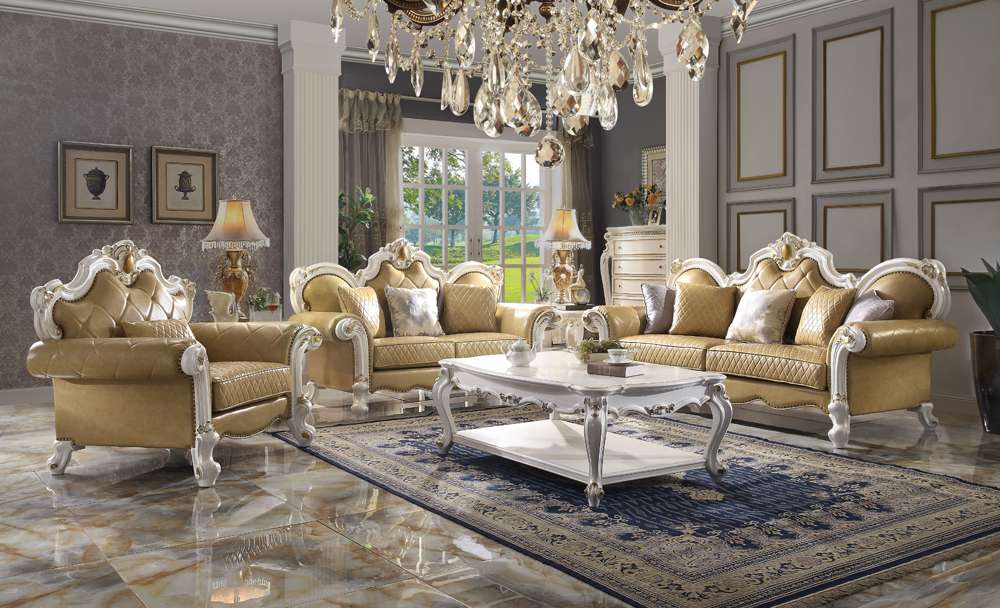 ACME Furniture - Picardy Sofa w/5 Pillows - 58210 view 5