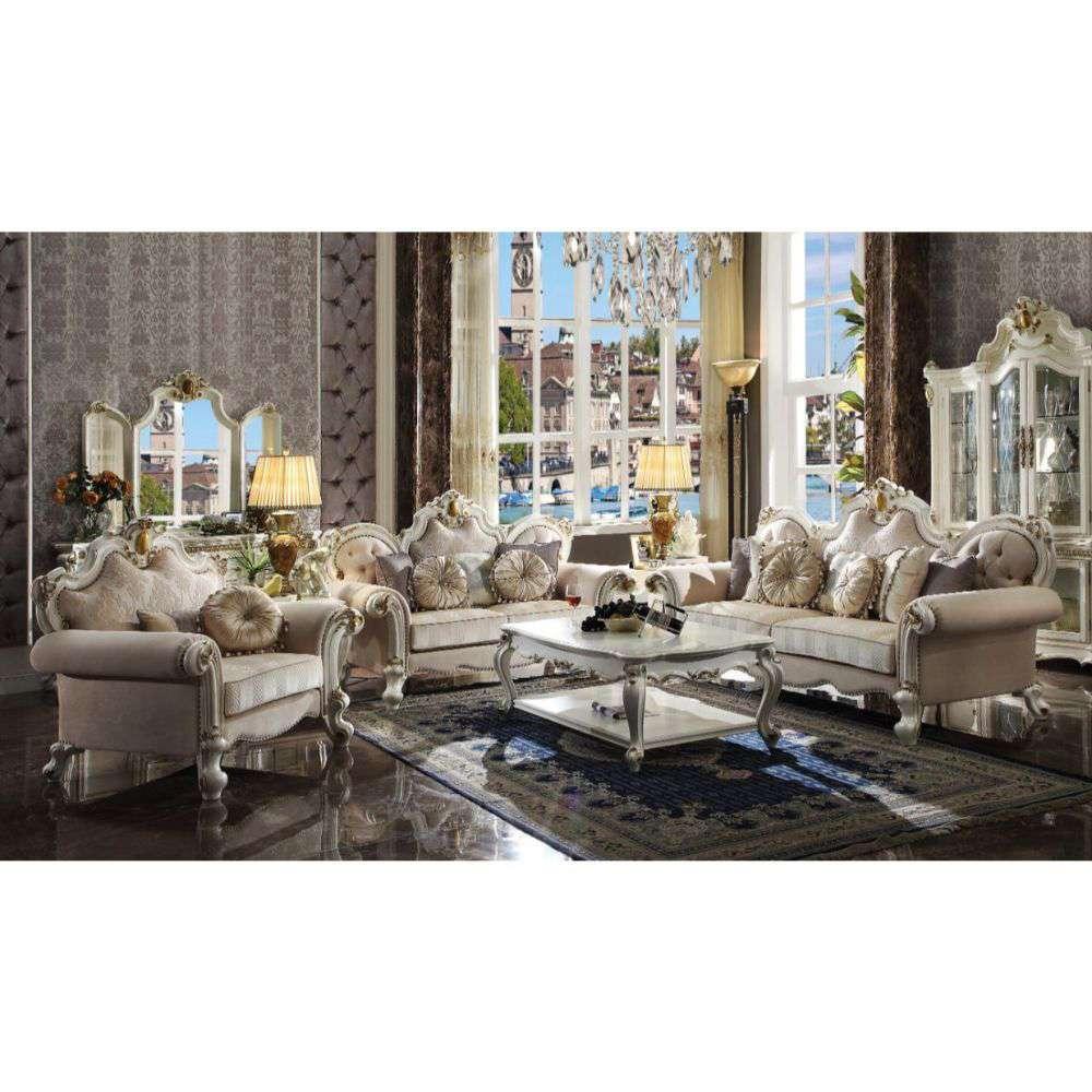 ACME Furniture - Picardy Sofa (w/7 Pillows) - 55460 veiw 2