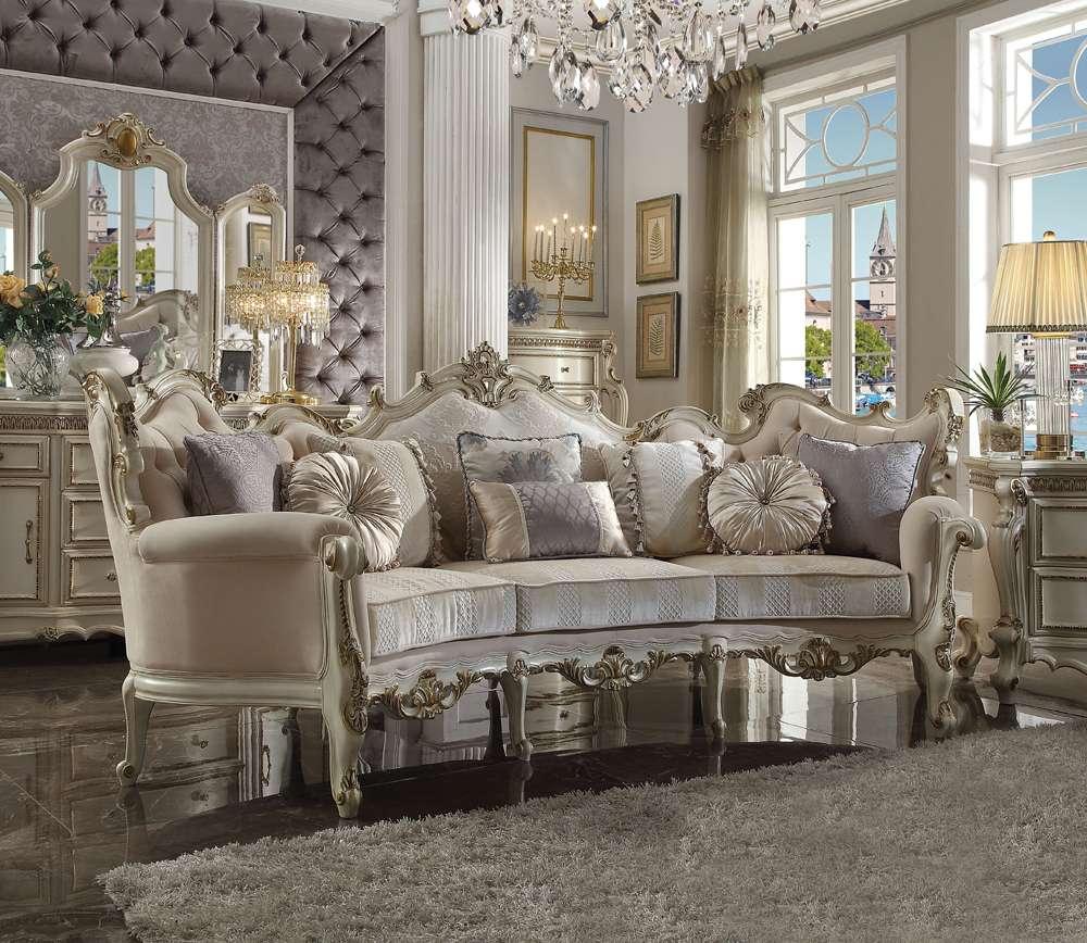 ACME Furniture - Picardy Sofa (w/8 Pillows) - 56880 veiw 1
