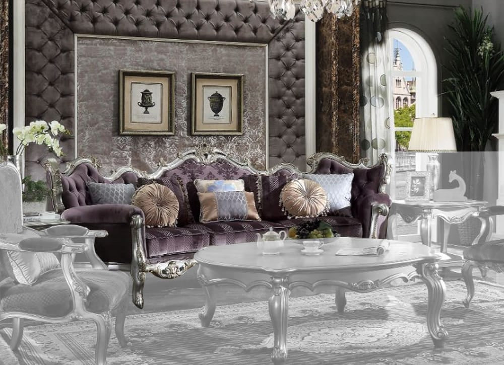 ACME Furniture - Picardy Sofa (w/8 Pillows) - 53465 view 1