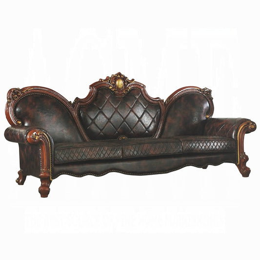 ACME Furniture - Picardy Oversized Sofa w/5 Pillows - 58220 view 1