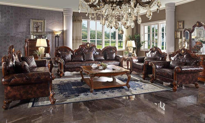 ACME Furniture - Picardy Oversized Sofa w/5 Pillows - 58220 view 6