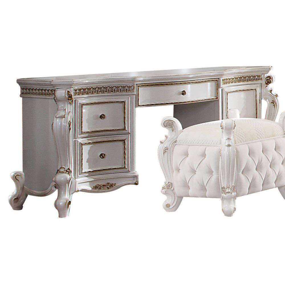 ACME Furniture - Picardy Vanity Desk - 27884 veiw 1