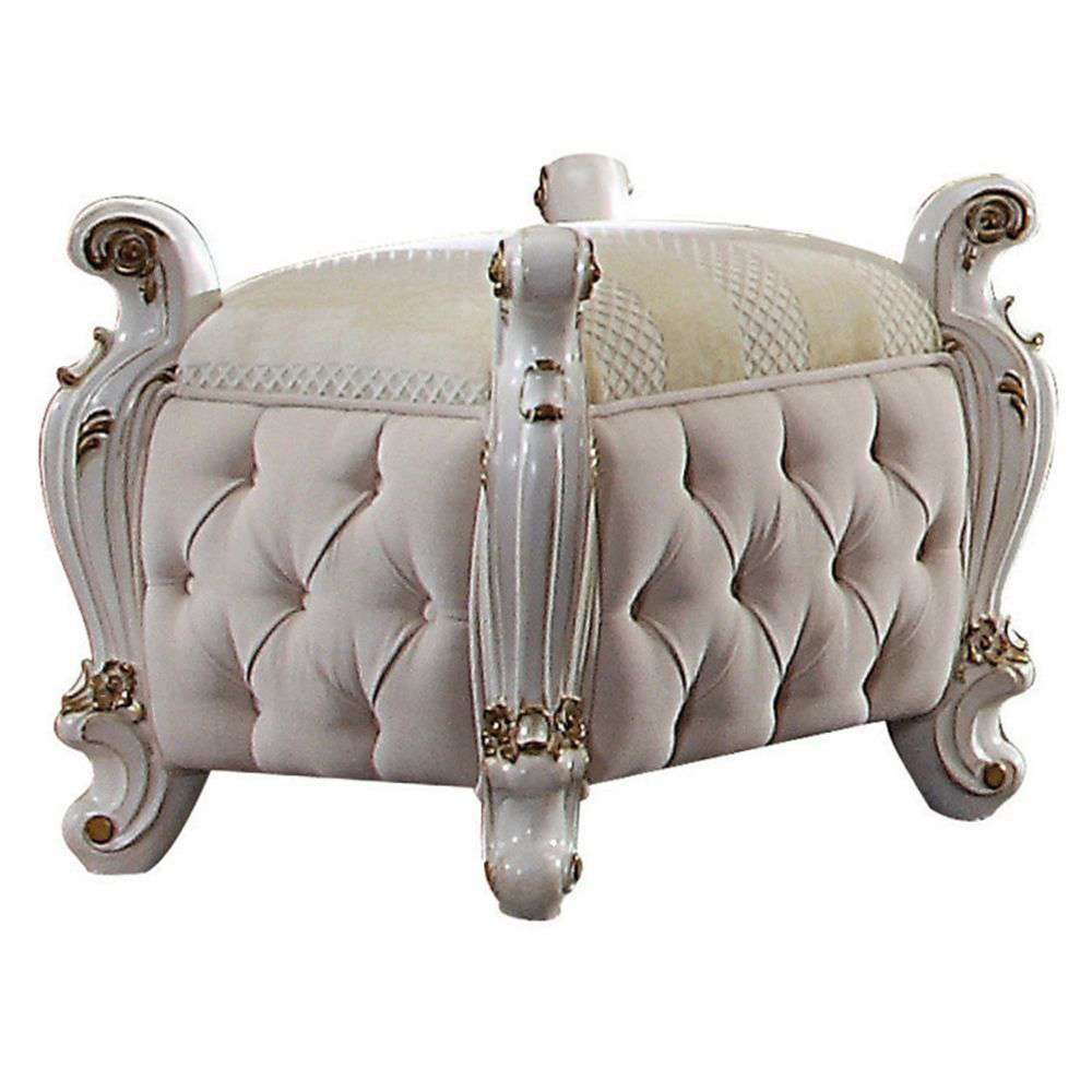 ACME Furniture - Picardy Vanity Stool - 27885 veiw 1