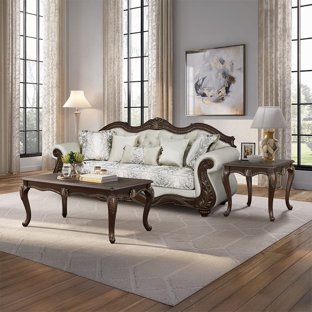 ACME Furniture - Pierce Coffee Table - Cherry Finish - LV03835 view 5
