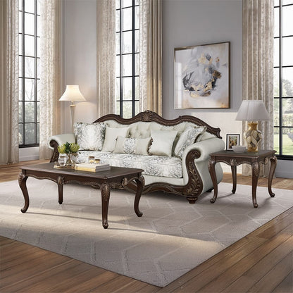 ACME Furniture - Pierce Coffee Table - Cherry Finish - LV03835 view 5
