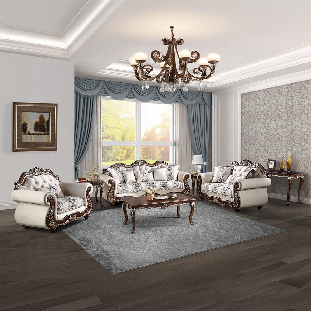 ACME Furniture - Pierce Coffee Table - Cherry Finish - LV03835 view 6