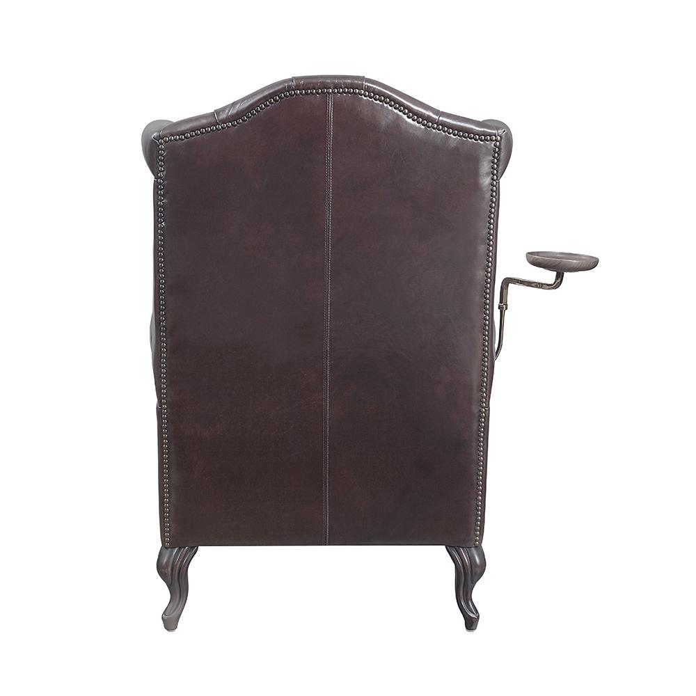 ACME Furniture - Pino Accent Chair - Vintage Brown Top Grain Leather - AC02994 veiw 5
