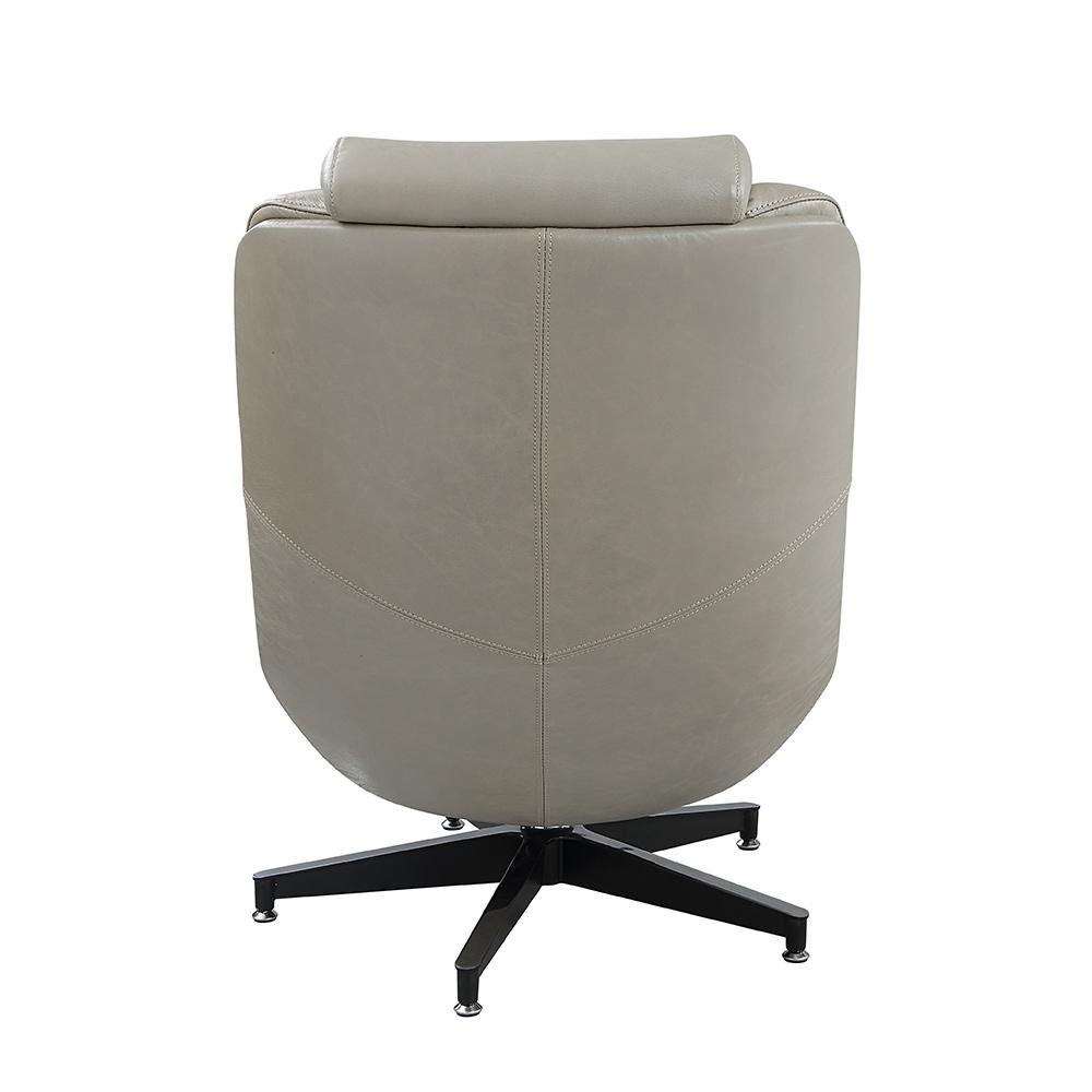 ACME Furniture - Piran Accent Chair w/Swivel - Twilight Top Grain Leather - AC02584 view 4