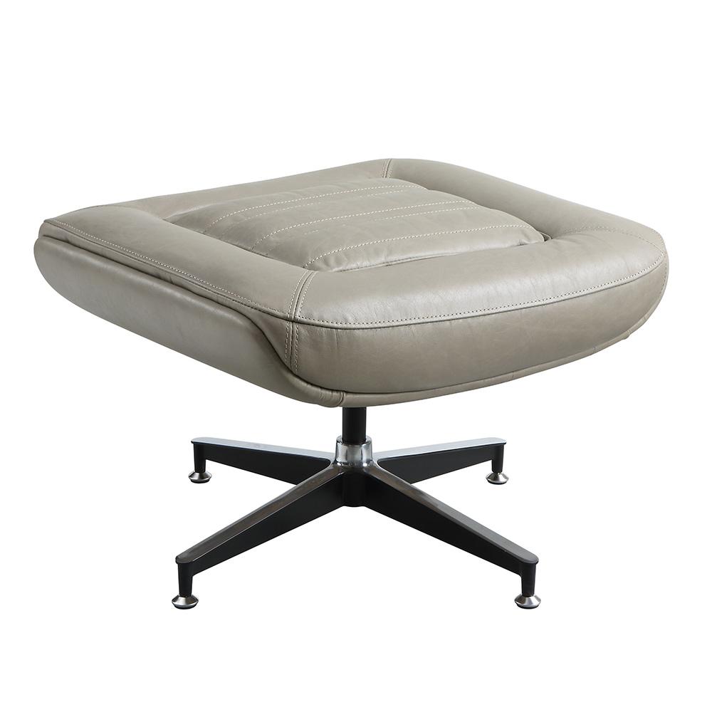 ACME Furniture - Piran Ottoman - Twilight Top Grain Leather - AC02585 view 1