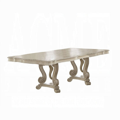 ACME Furniture - Ragenardus Dining Table w/Double Pedestal - 61280 view 1