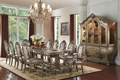 ACME Furniture - Ragenardus Dining Table w/Double Pedestal - 61290 view 3