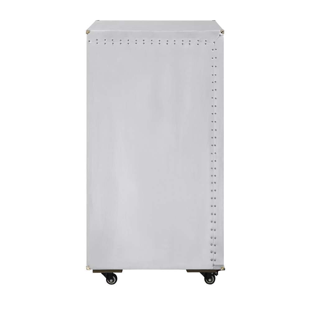 ACME Furniture - Raini Wine Cabinet - Aluminum - AC01995 veiw 4