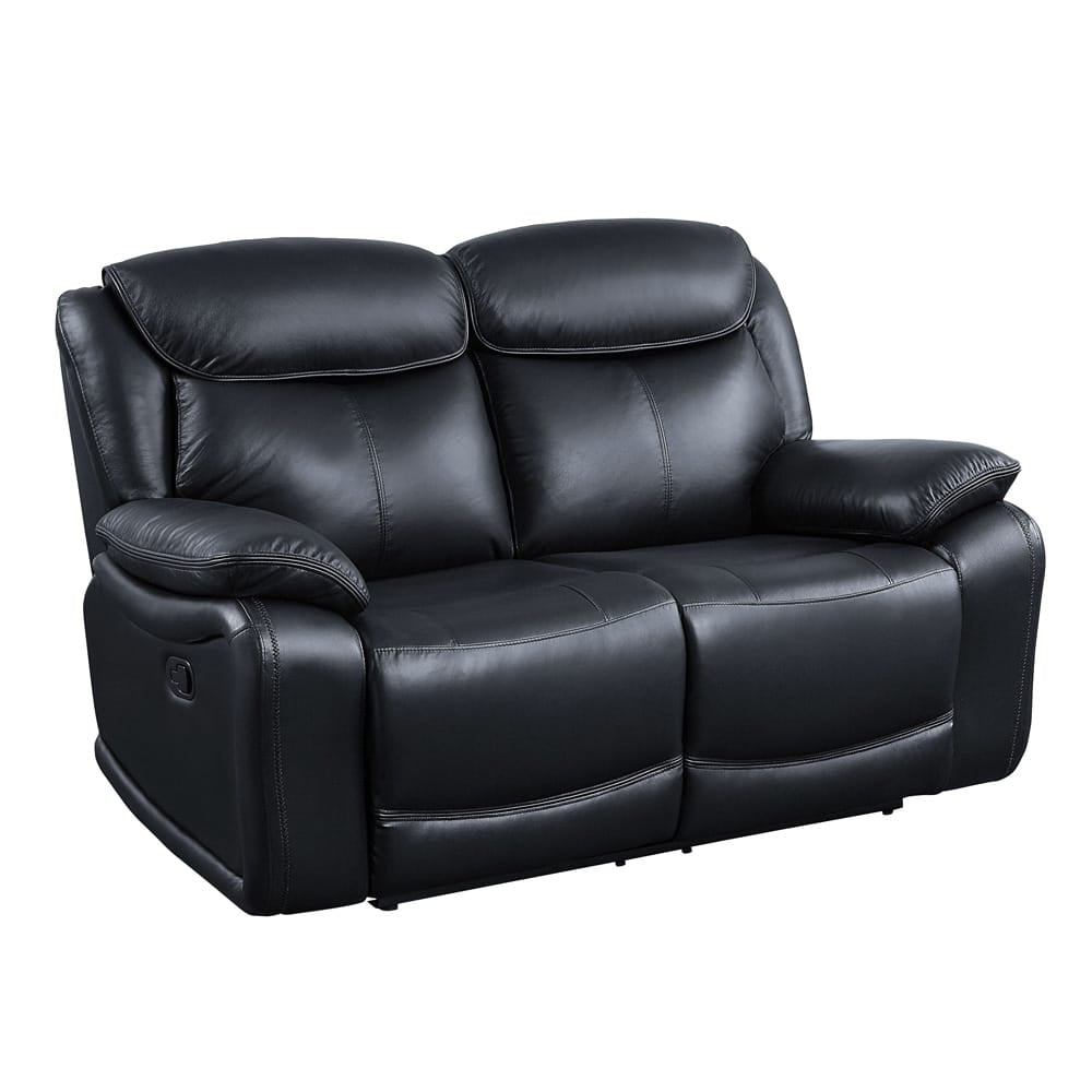 ACME Furniture - Ralorel - Motion Loveseat - Black Top Grain Leather - LV00061 view 2