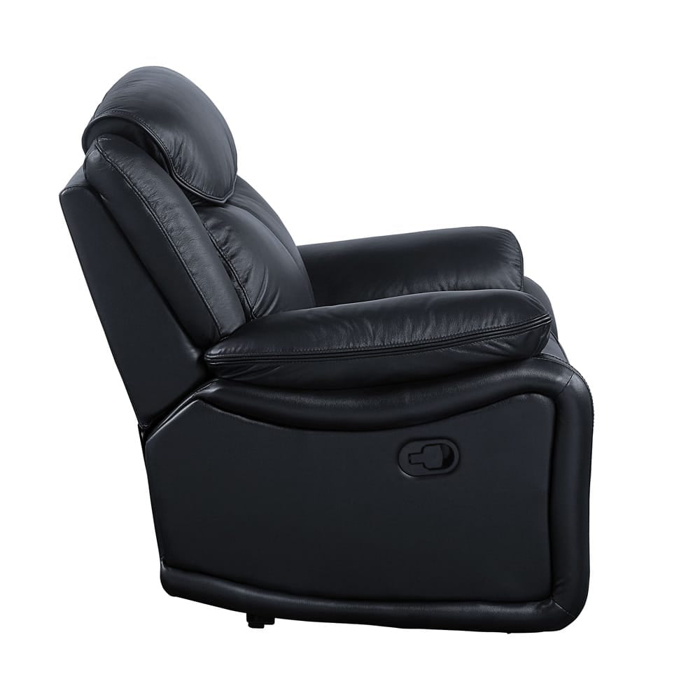 ACME Furniture - Ralorel - Motion Loveseat - Black Top Grain Leather - LV00061 view 4