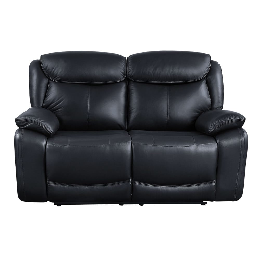 ACME Furniture - Ralorel - Motion Loveseat - Black Top Grain Leather - LV00061 view 8