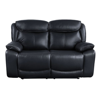 ACME Furniture - Ralorel - Motion Loveseat - Black Top Grain Leather - LV00061 view 8