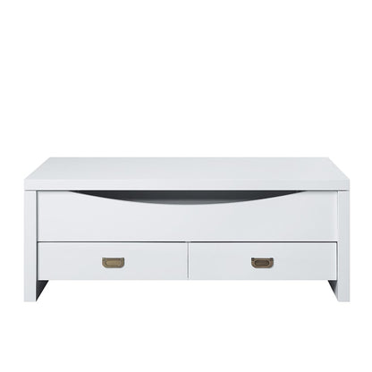 ACME Furniture - Ramiel - Coffee Table w/Lift Top - High Gloss White Finish - LV00885 view 2